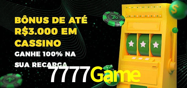 7777Game melhor bônus de depósito